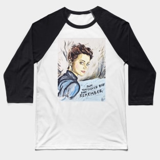 The Impossible Girl Baseball T-Shirt